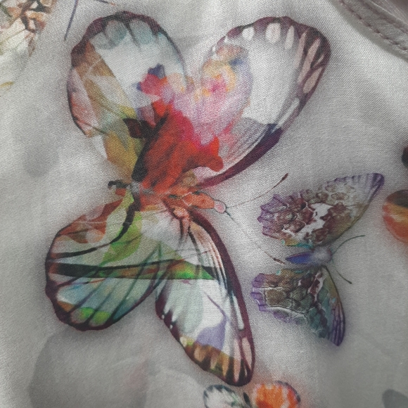 Georg Roth Los Angeles Butterfly Popover Tunic Small - Picture 5 of 11